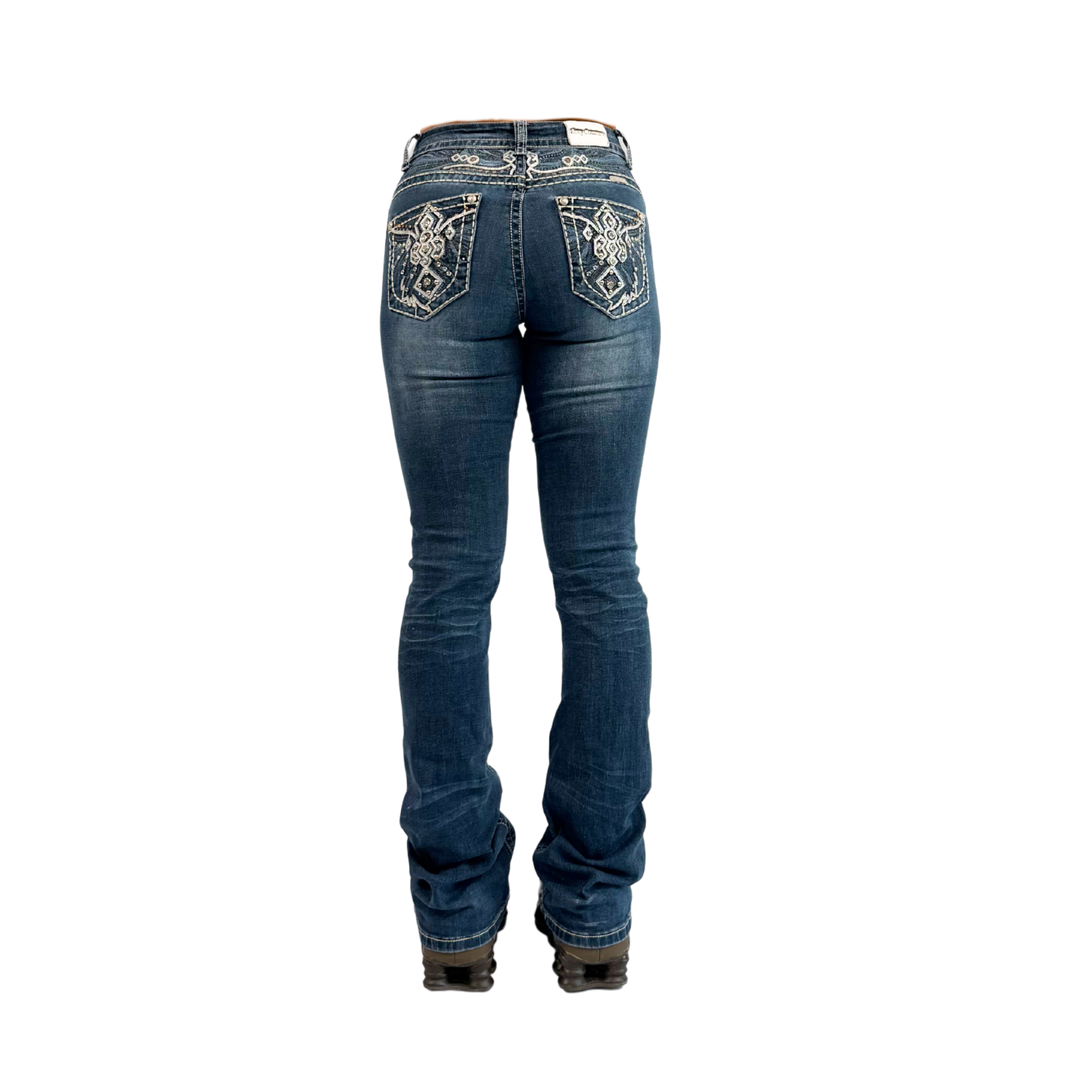 Vintage Jeans Flared Fit Größe XS/M