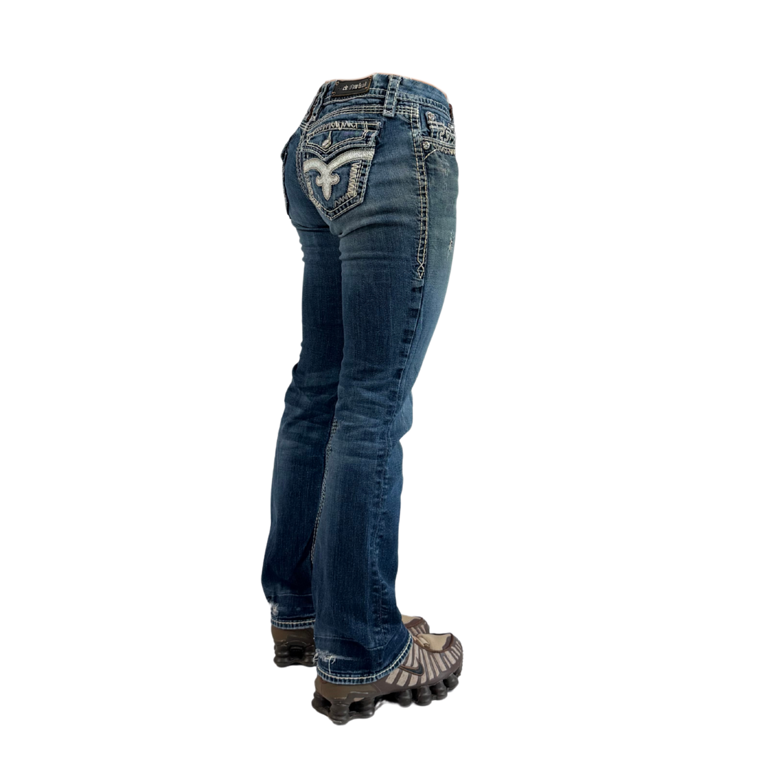 Rock Revival Vintage Jeans Flared Fit Größe S/M