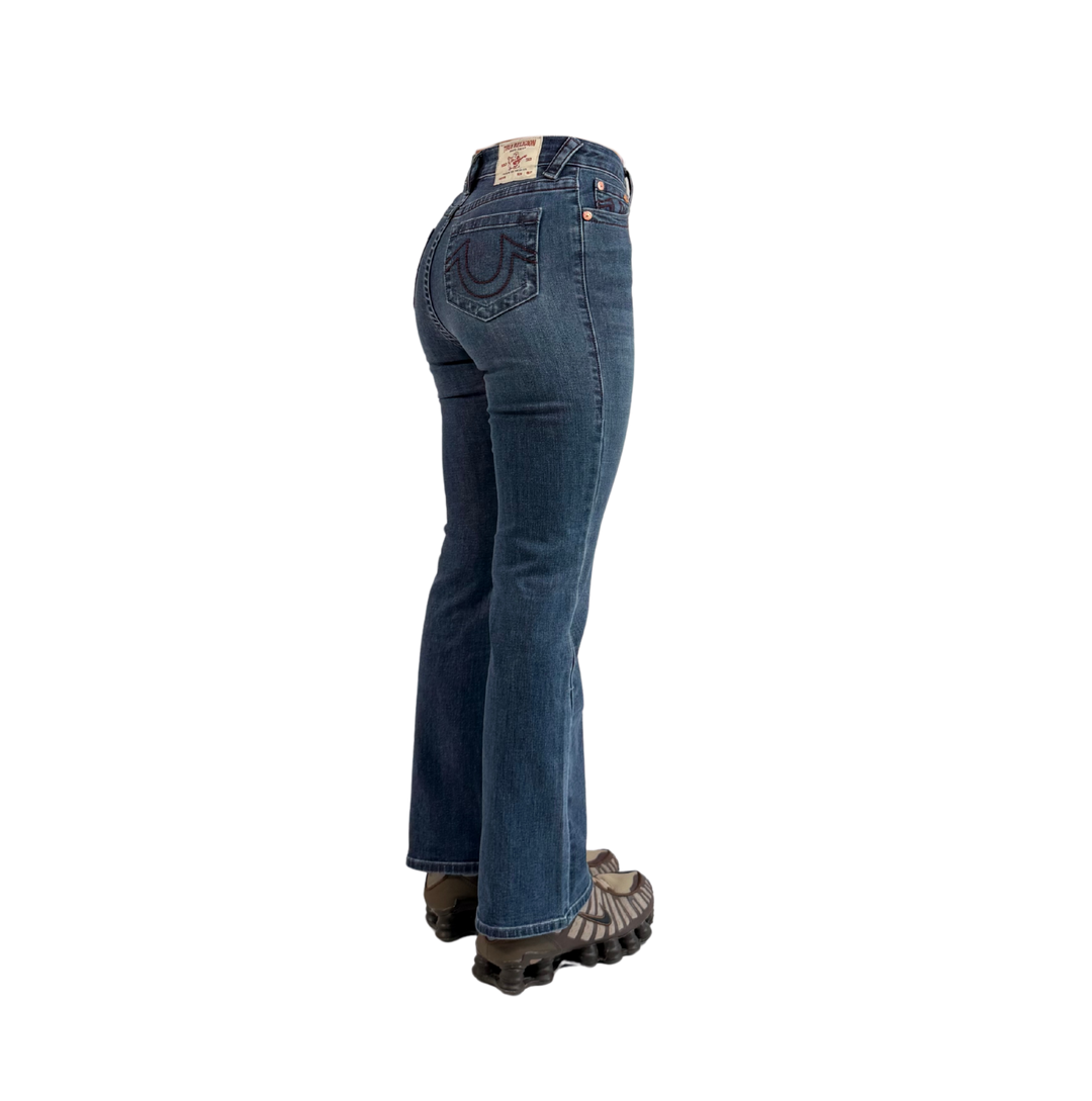 True Religion Vintage Jeans Flared Fit Größe XS/S