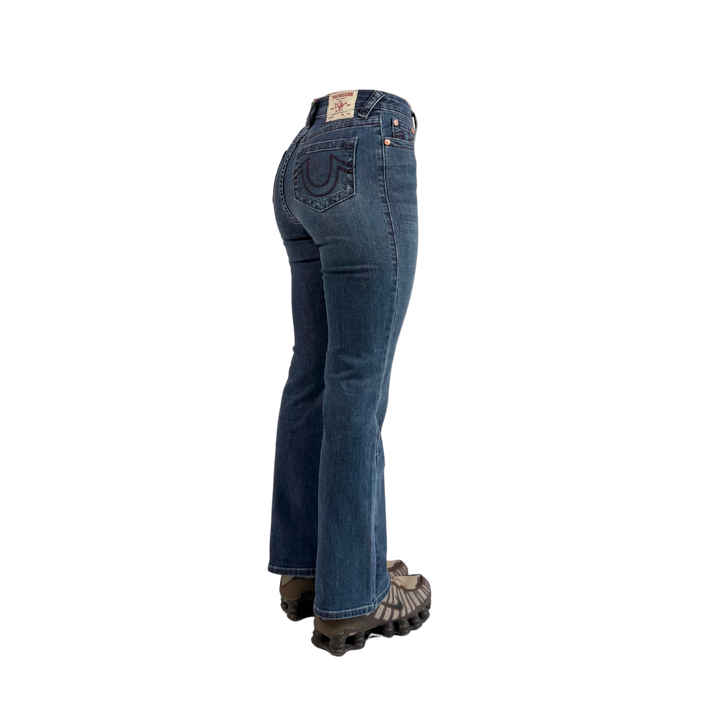 True Religion Vintage Jeans Flared Fit Größe XS/S
