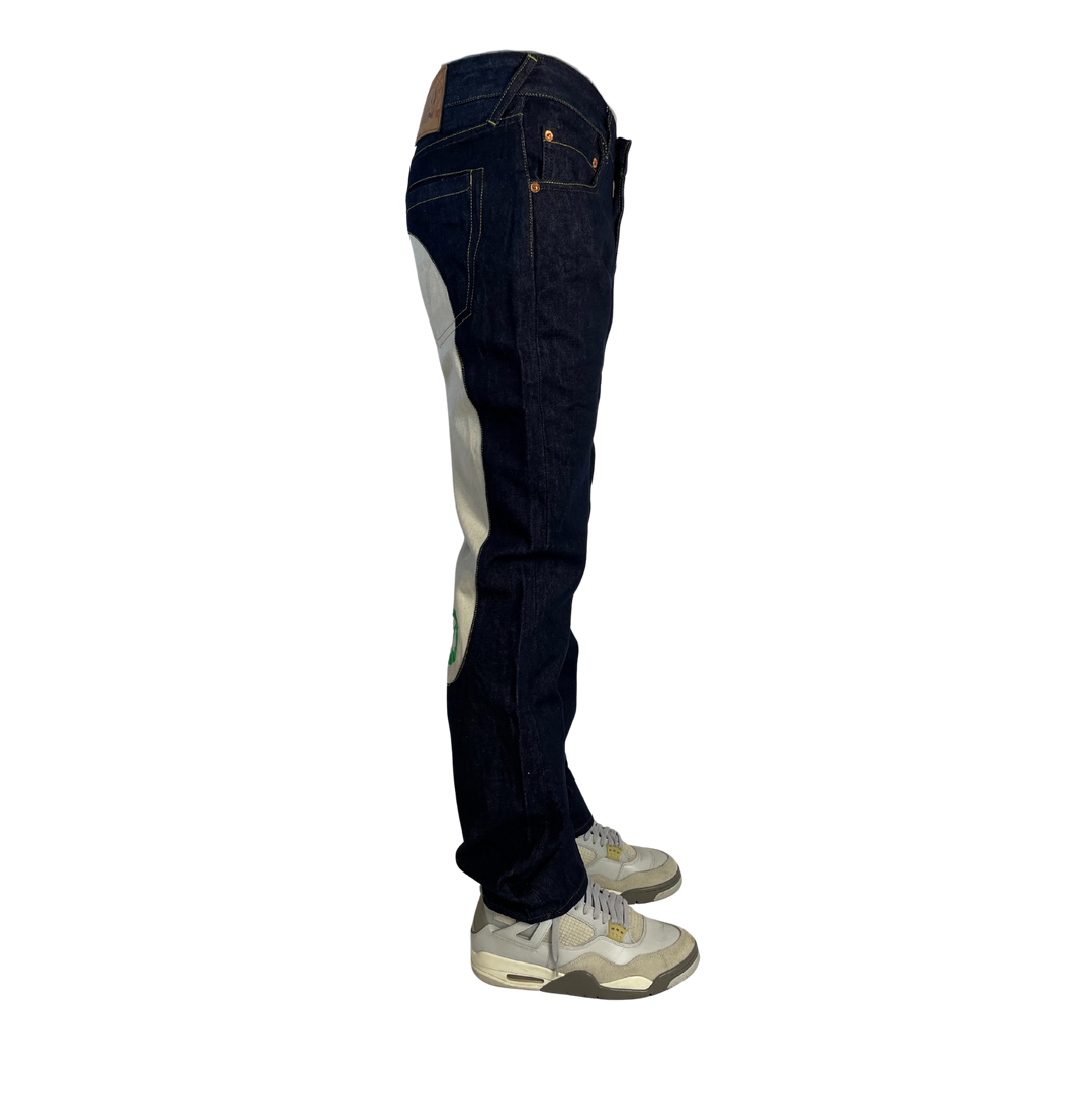 Evisu Vintage Jeans Straight Fit Größe M/L
