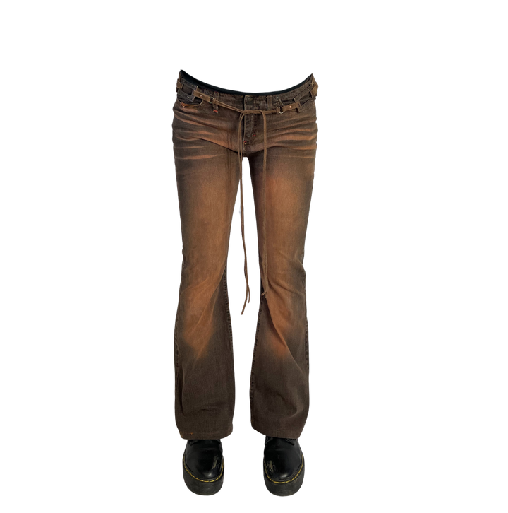 Vintage Jeans Flared Fit Größe S/M
