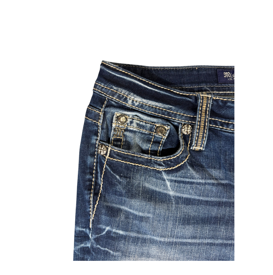 Miss Me Vintage Jeans Flared Fit Größe M/L