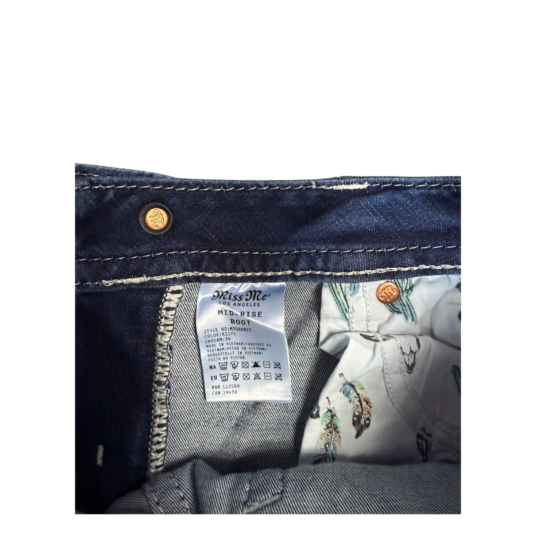 Miss Me Vintage Jeans Flared Fit Größe M/L
