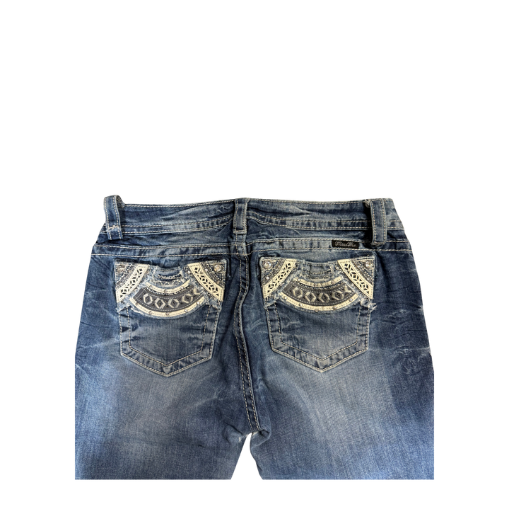 Miss Me Vintage Jeans Flared Fit Größe M/L