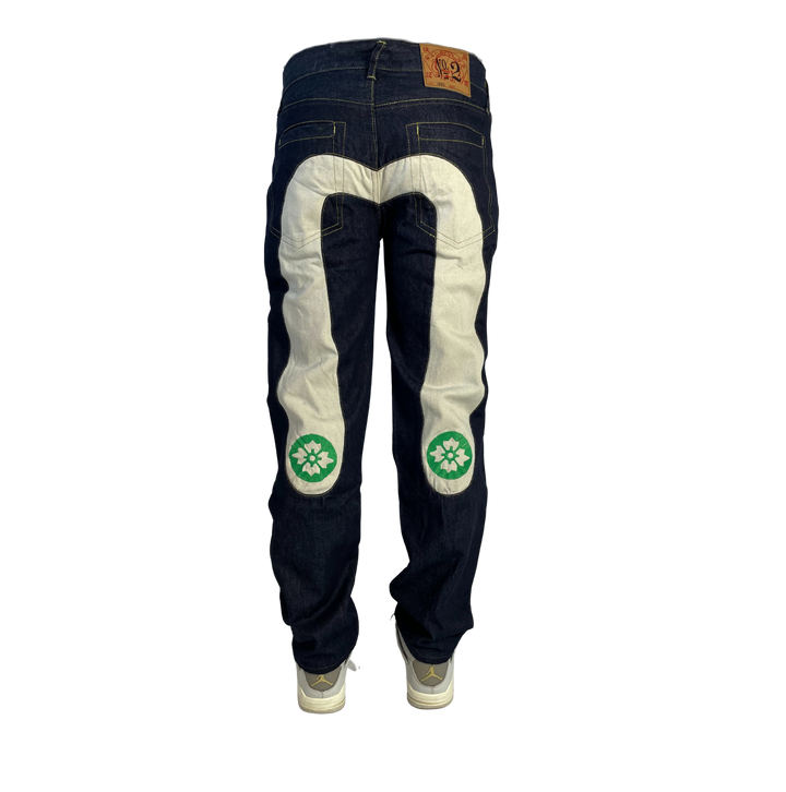 Evisu Vintage Jeans Straight Fit Größe M/L