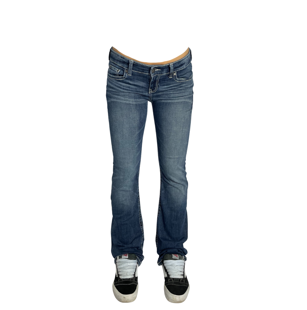 Vintage Jeans Flared Fit Größe S/M