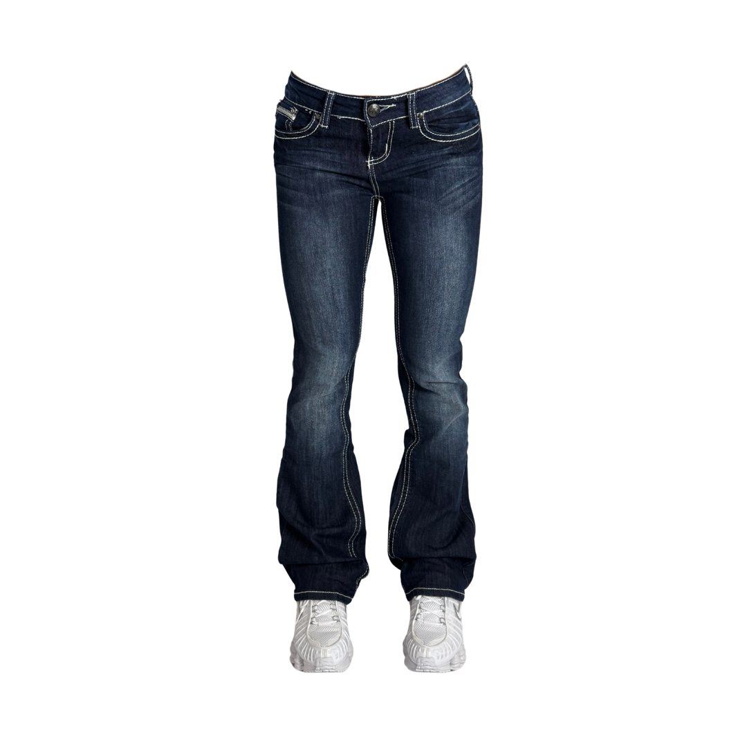 Vintage Jeans Flared Fit Größe S/M