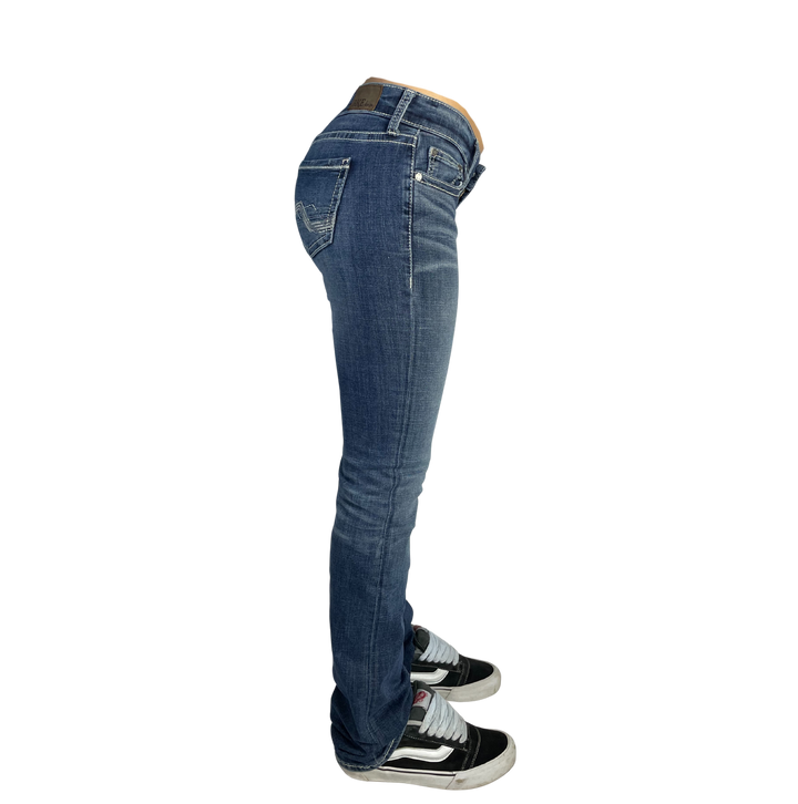 Vintage Jeans Flared Fit Größe S/M