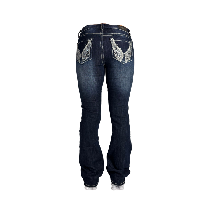 Vintage Jeans Flared Fit Größe S/M