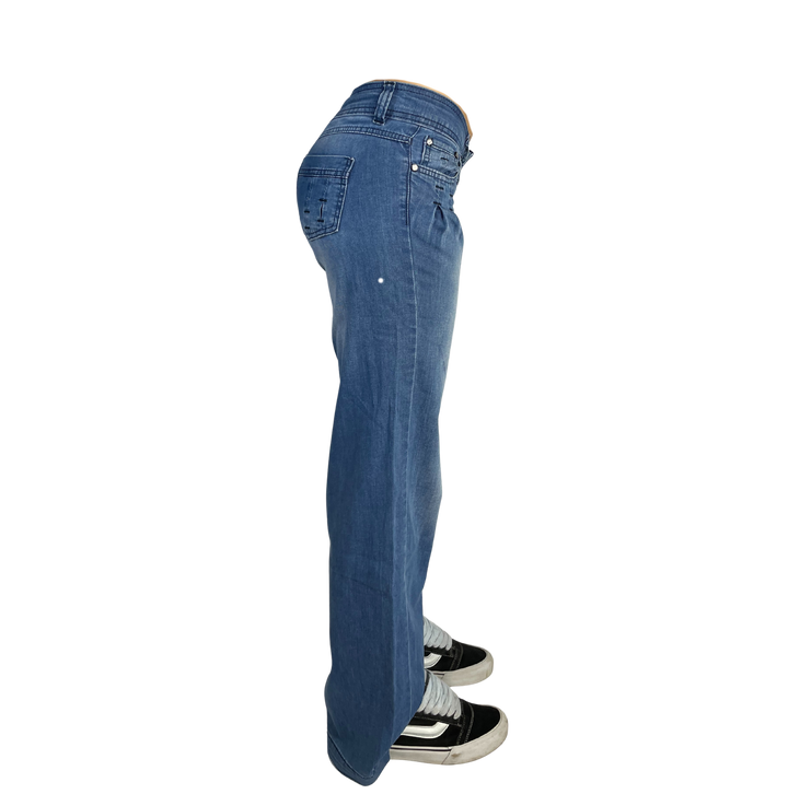Vintage Jeans Flared/Wide Fit Größe S/M