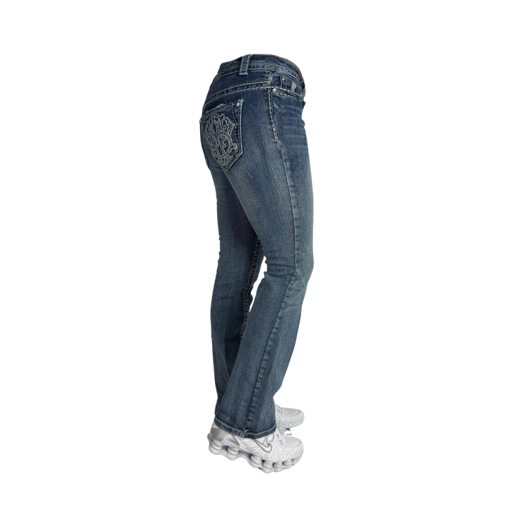 Vintage Jeans Flared Fit Größe S/M