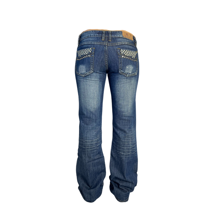 Vintage Jeans Flared Fit Größe S/M