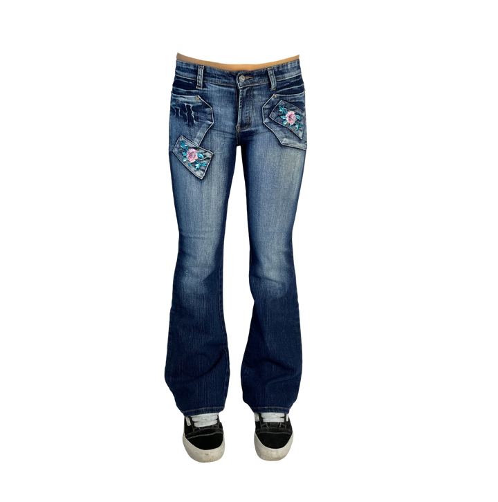 Vintage Jeans Flared Fit Größe XS/S