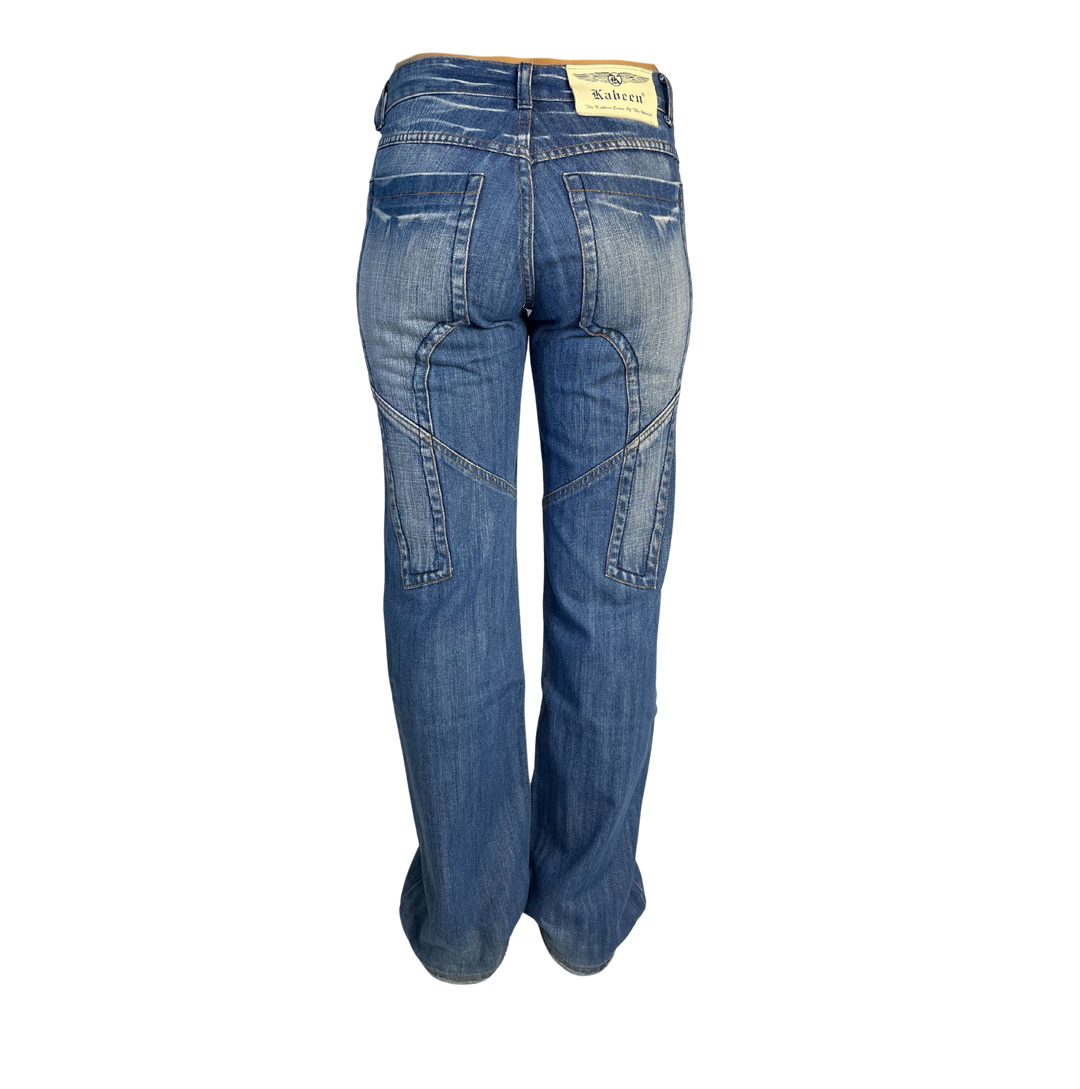 Kabeen Vintage Jeans Straight Fit Größe S/M