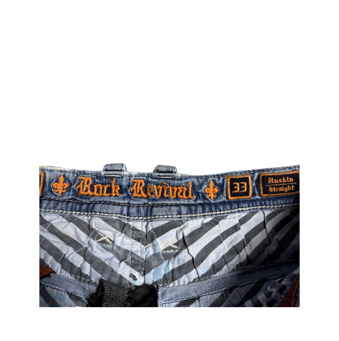Rock Revival Vintage Jeans Baggy Fit Größe M/L