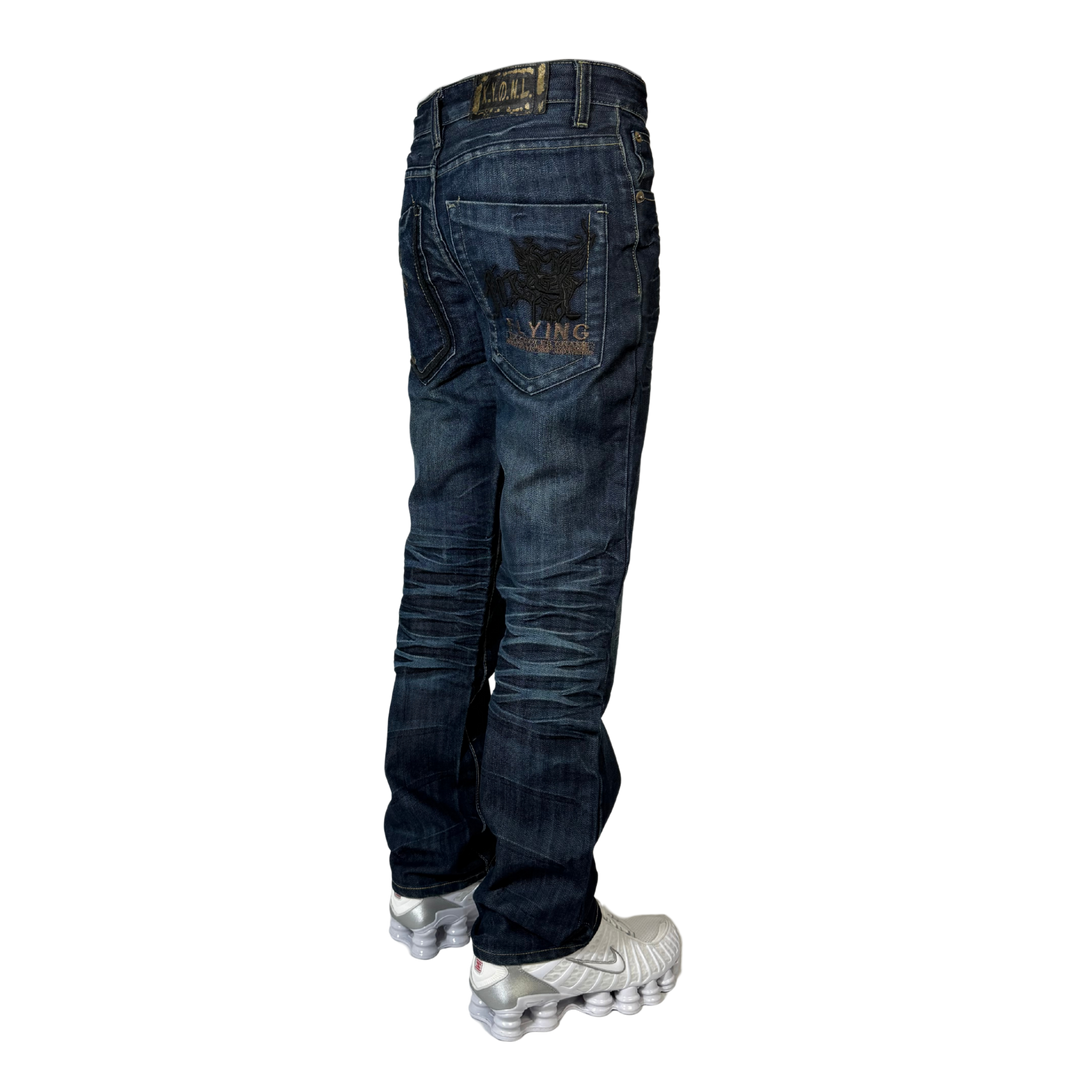 Vintage Jeans Straight Fit Größe M/L