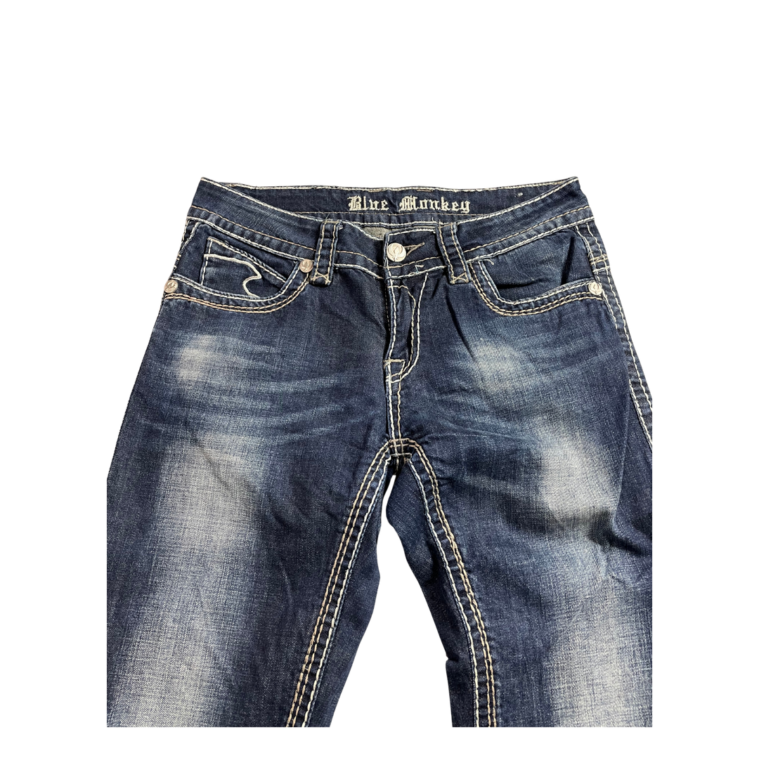 Blue Monkey  Vintage Jeans Slim Fit Größe S/M