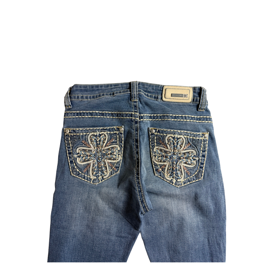Sexy Couture Vintage Jeans Flared Fit Größe XS/S
