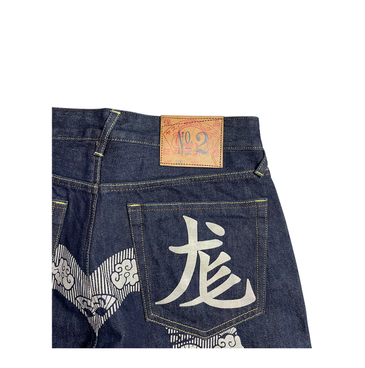 Evisu Vintage Jeans Straight Fit Größe M/L