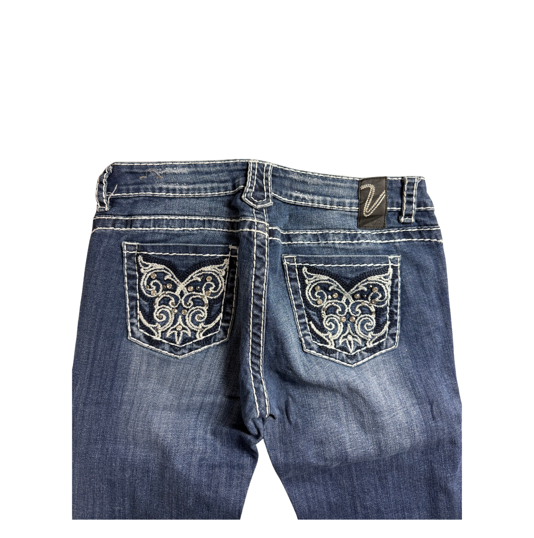 Vanity Vintage Jeans Flared Fit Größe M/L