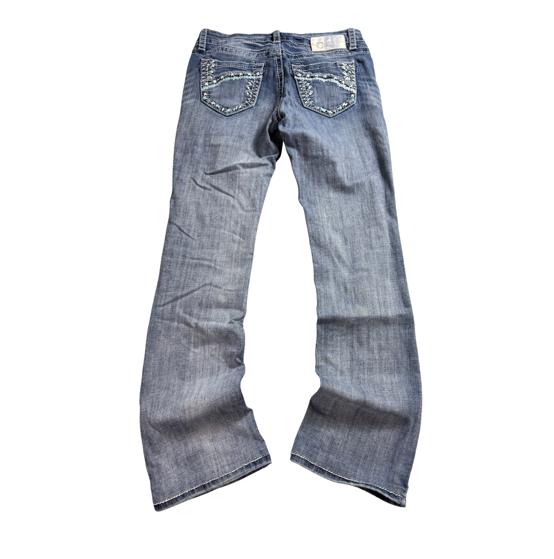 Charme Vintage Jeans Flared Fit Größe S/M