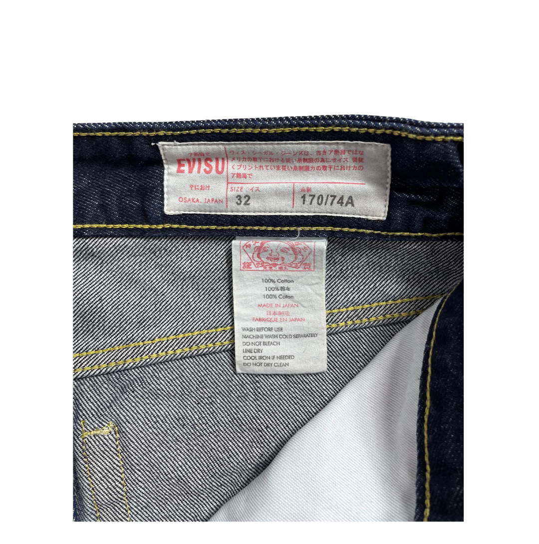 Evisu Vintage Jeans Straight Fit Größe M/L