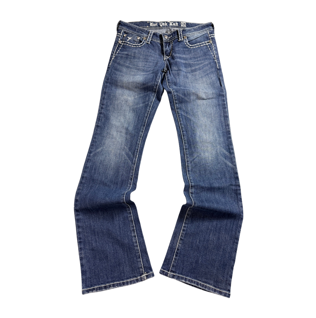 Vintage Jeans Flared Fit Größe S/M