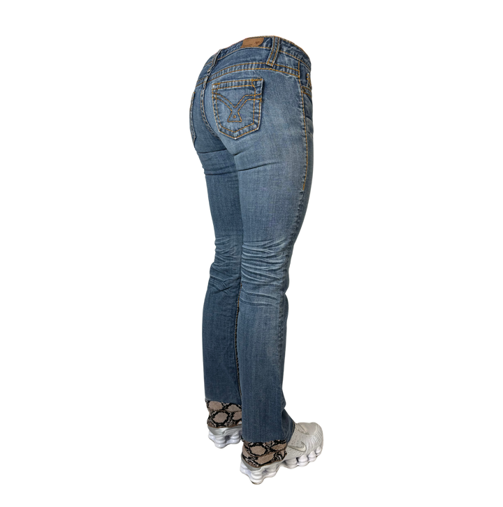 Vintage Jeans Flared Fit Größe S/M