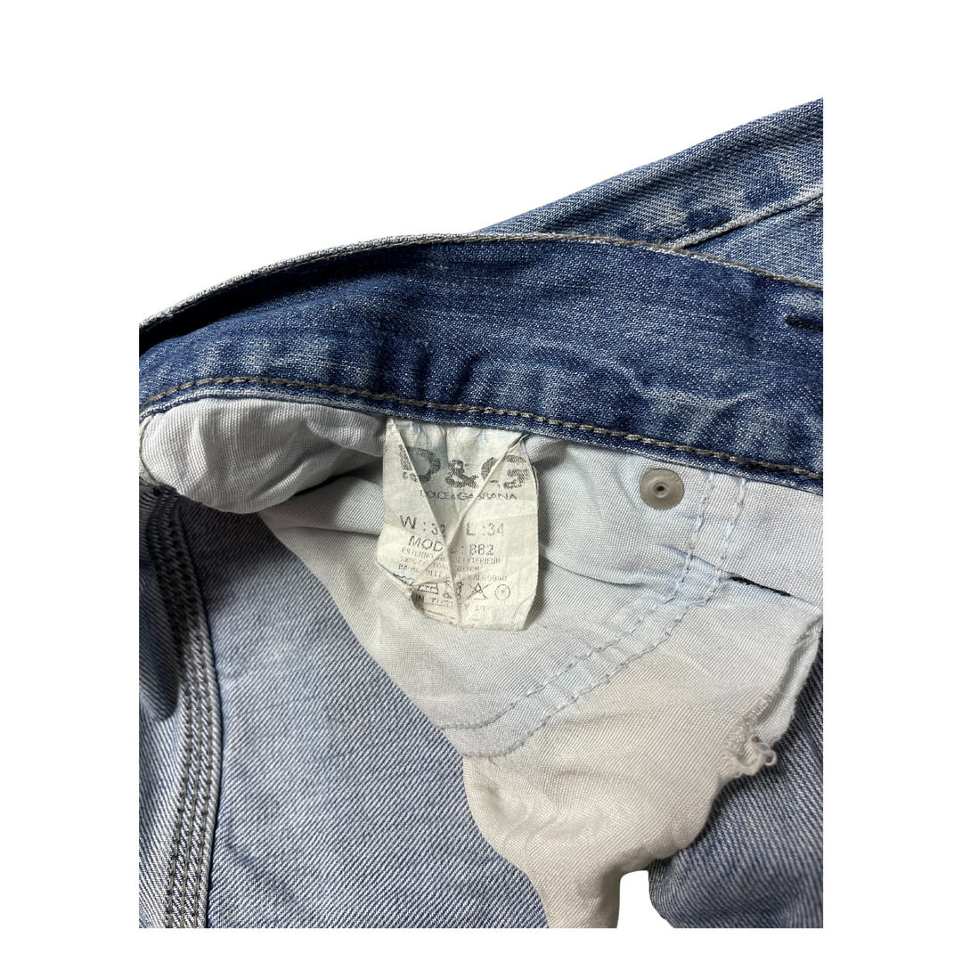 Dolce & Gabbana Vintage Jeans Flared Fit Größe L/XL