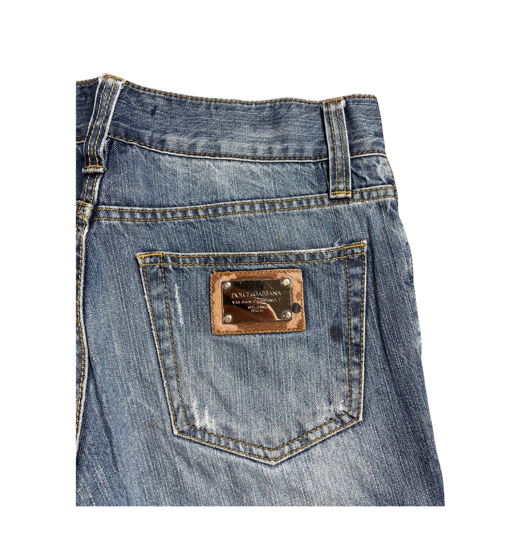 Dolce & Gabbana Vintage Jeans Straight Fit Größe M/L