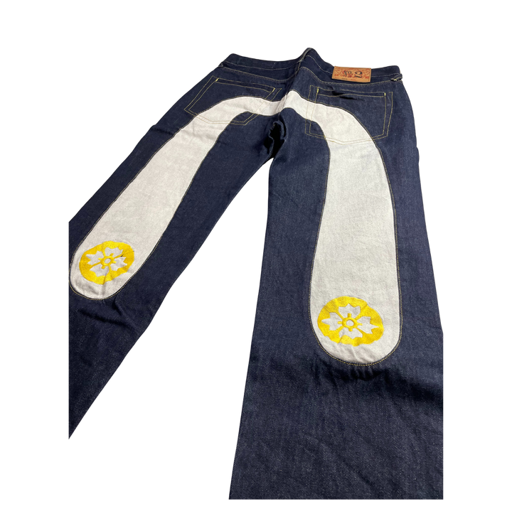 Evisu Vintage Jeans Straight Fit Größe M/L