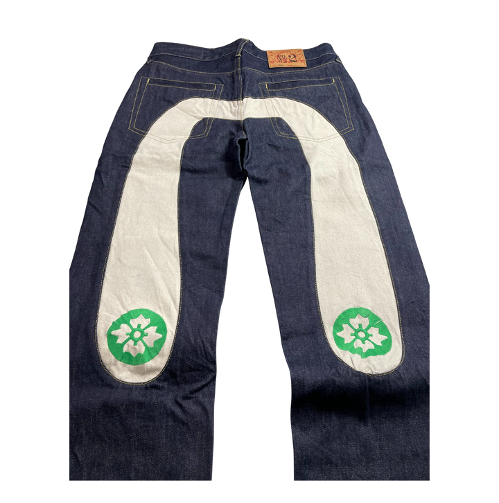 Evisu Vintage Jeans Straight Fit Größe M/L