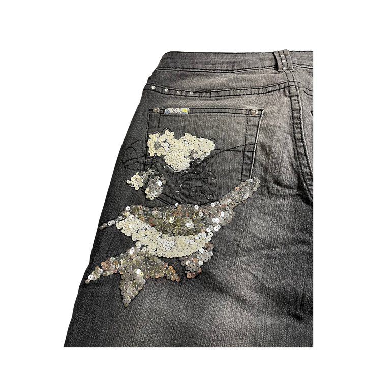 Vintage Jeans Flared Fit Größe S/M