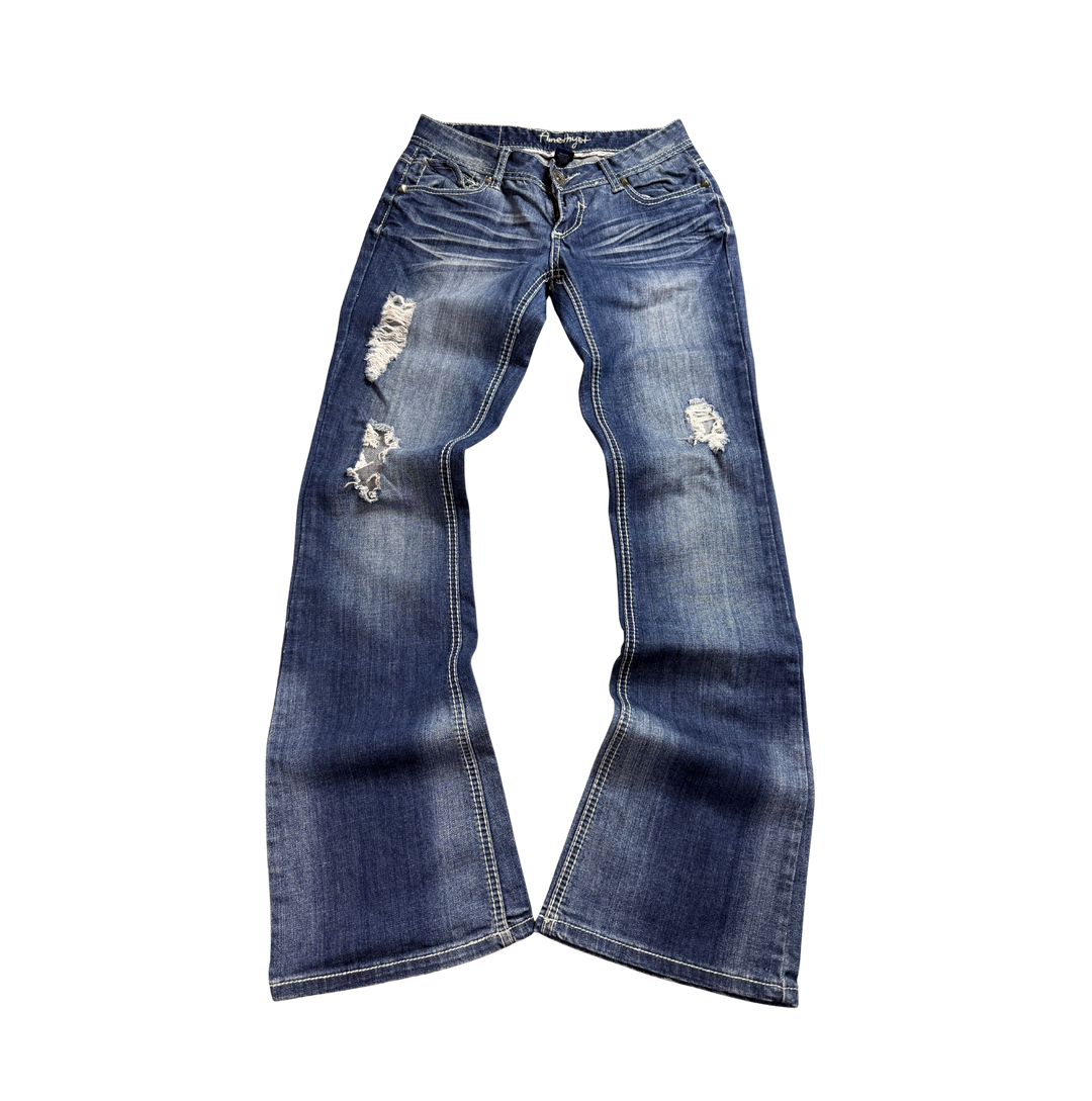 Amethyst Vintage Jeans Flared Fit Größe XS/S