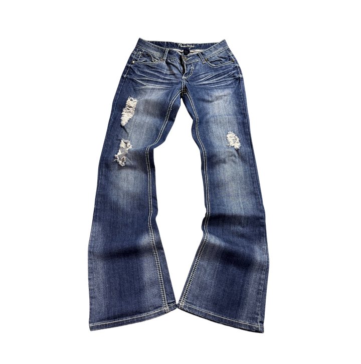 Amethyst Vintage Jeans Flared Fit Größe XS/S
