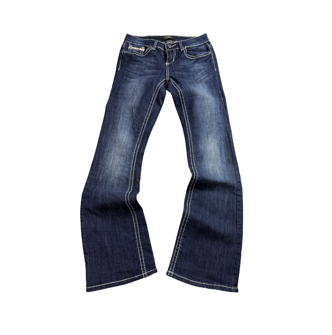 Vintage Jeans Flared Fit Größe S/M