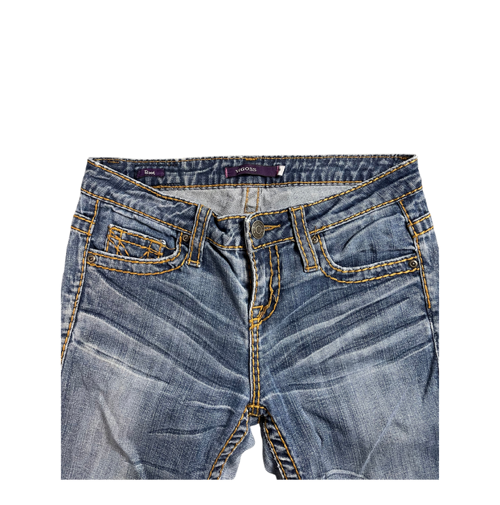 Vintage Jeans Flared Fit Größe S/M