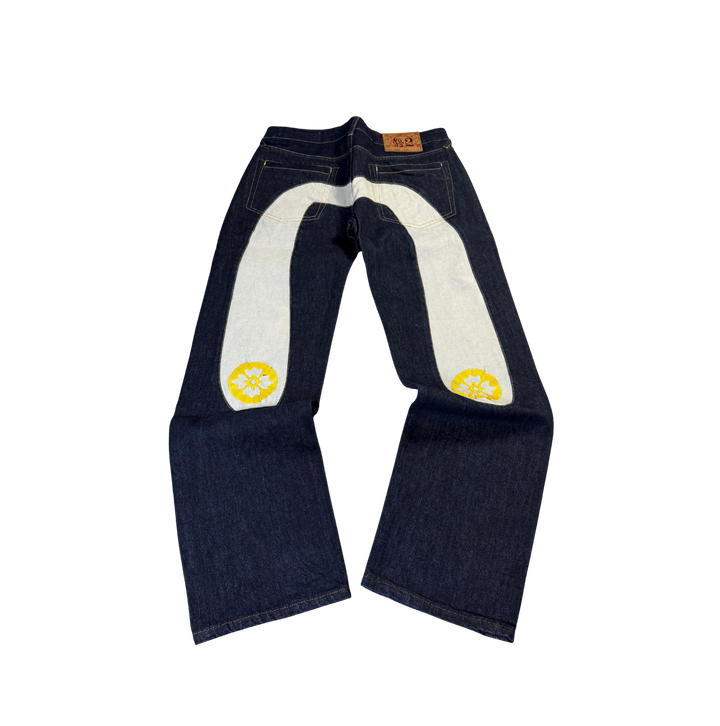 Evisu Vintage Jeans Straight Fit Größe M/L