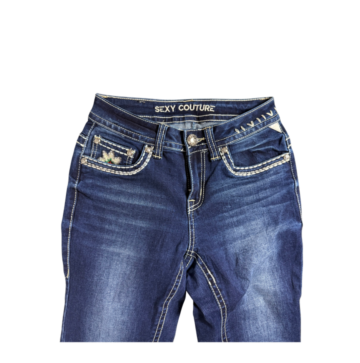 Sexy Couture Vintage Jeans Flared Fit Größe XS/S