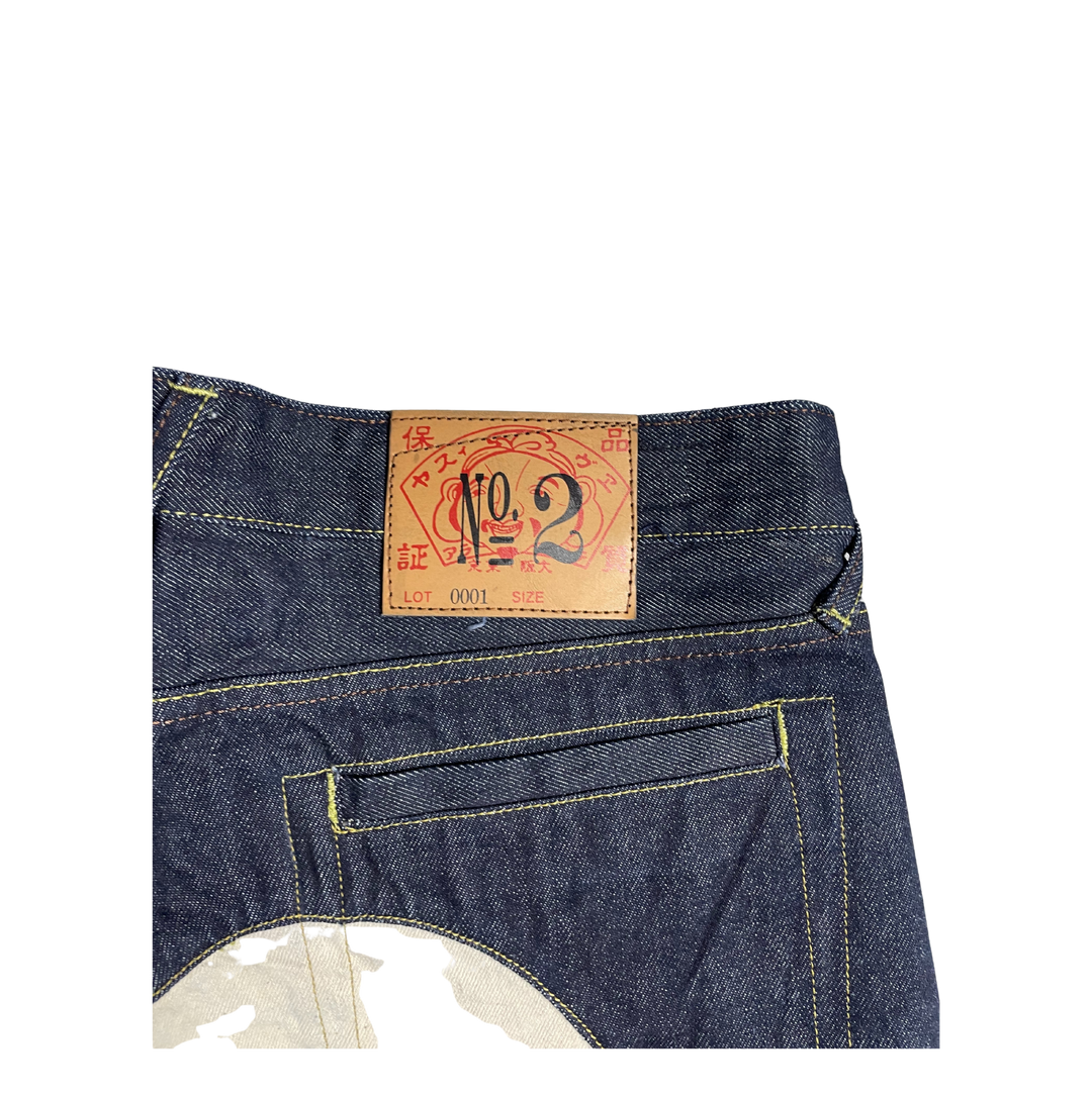 Evisu Vintage Jeans Baggy Fit Größe M/L