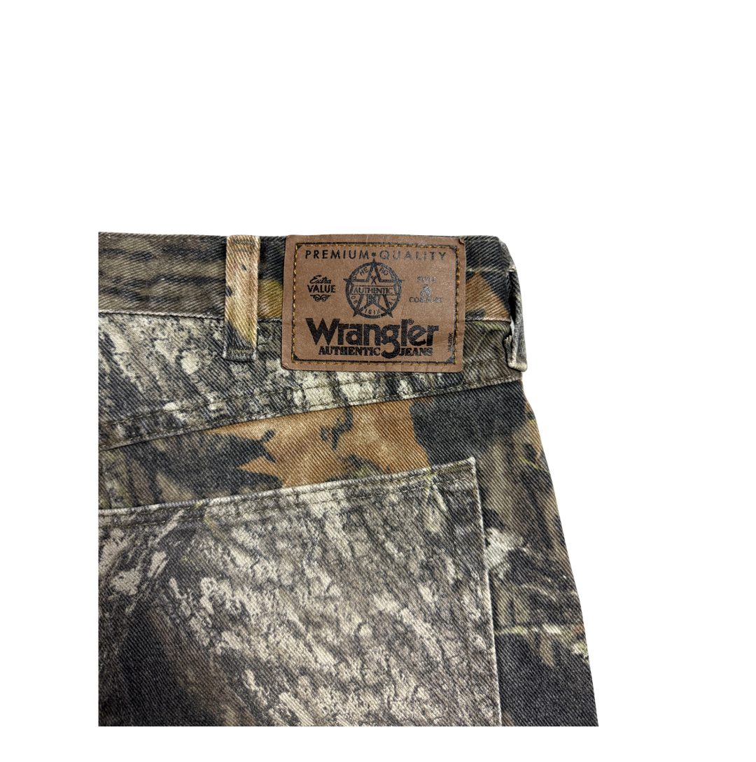 Wrangler Realtree Vintage Jeans Straight Fit Größe M/L