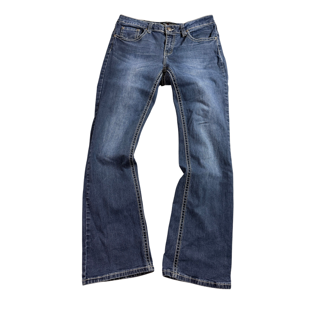 Love x Indigo Vintage Jeans Flared Fit Größe M/L