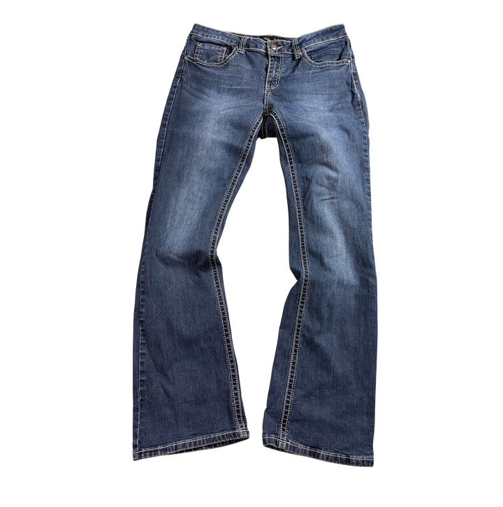 Love x Indigo Vintage Jeans Flared Fit Größe M/L