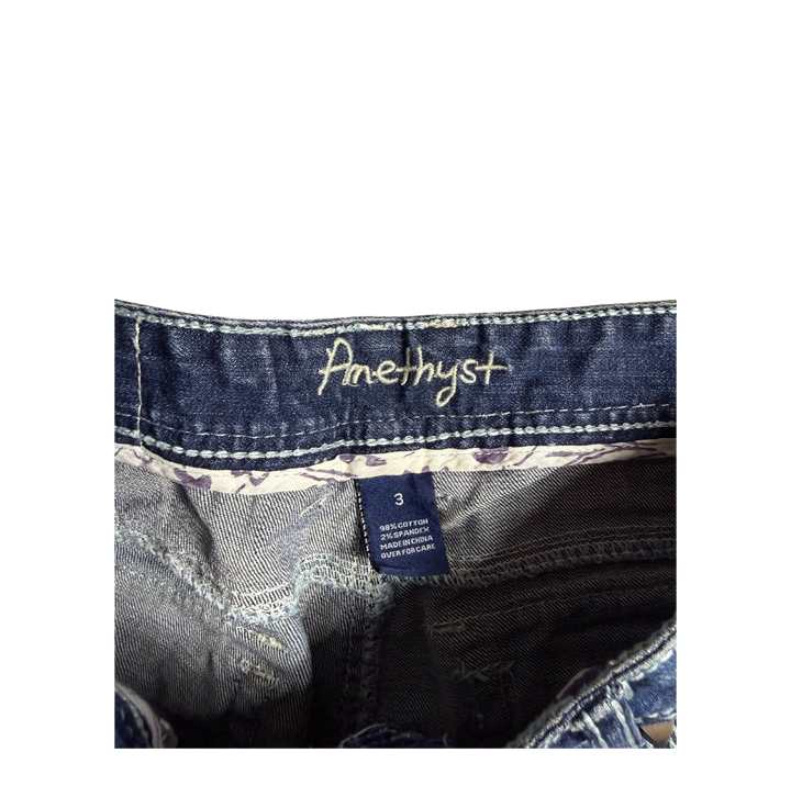 Amethyst Vintage Jeans Flared Fit Größe XS/S