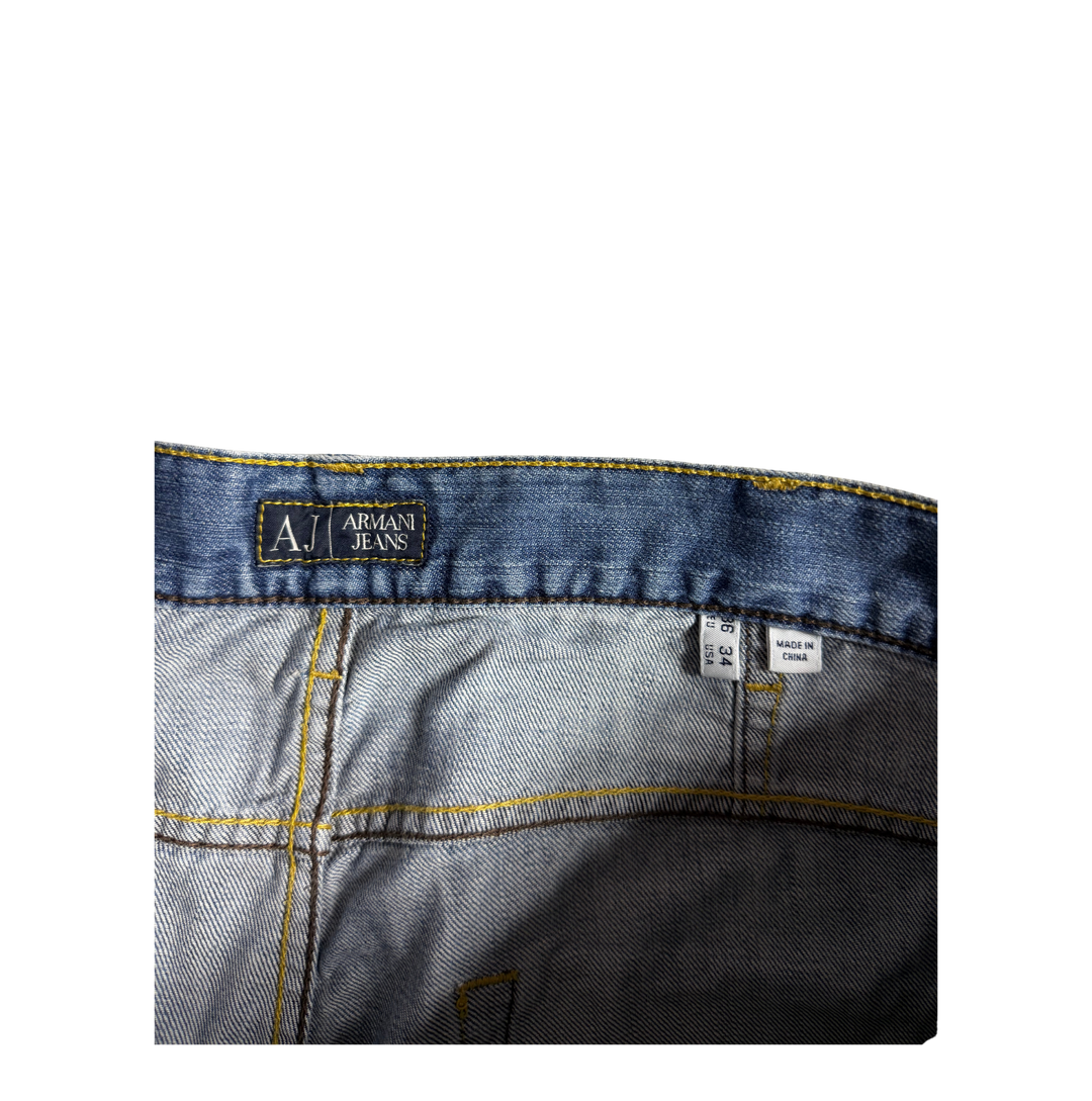 Armani Vintage Jeans Straight Fit Größe L/XL