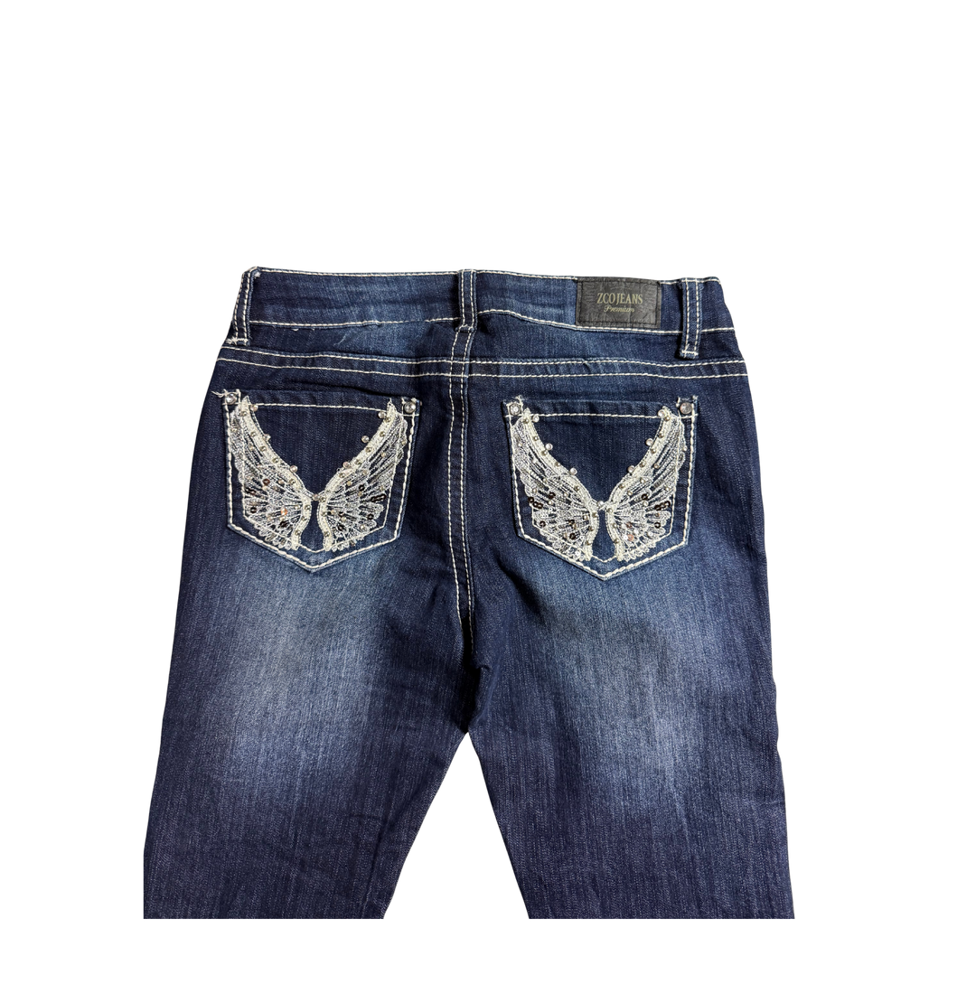 Vintage Jeans Flared Fit Größe S/M