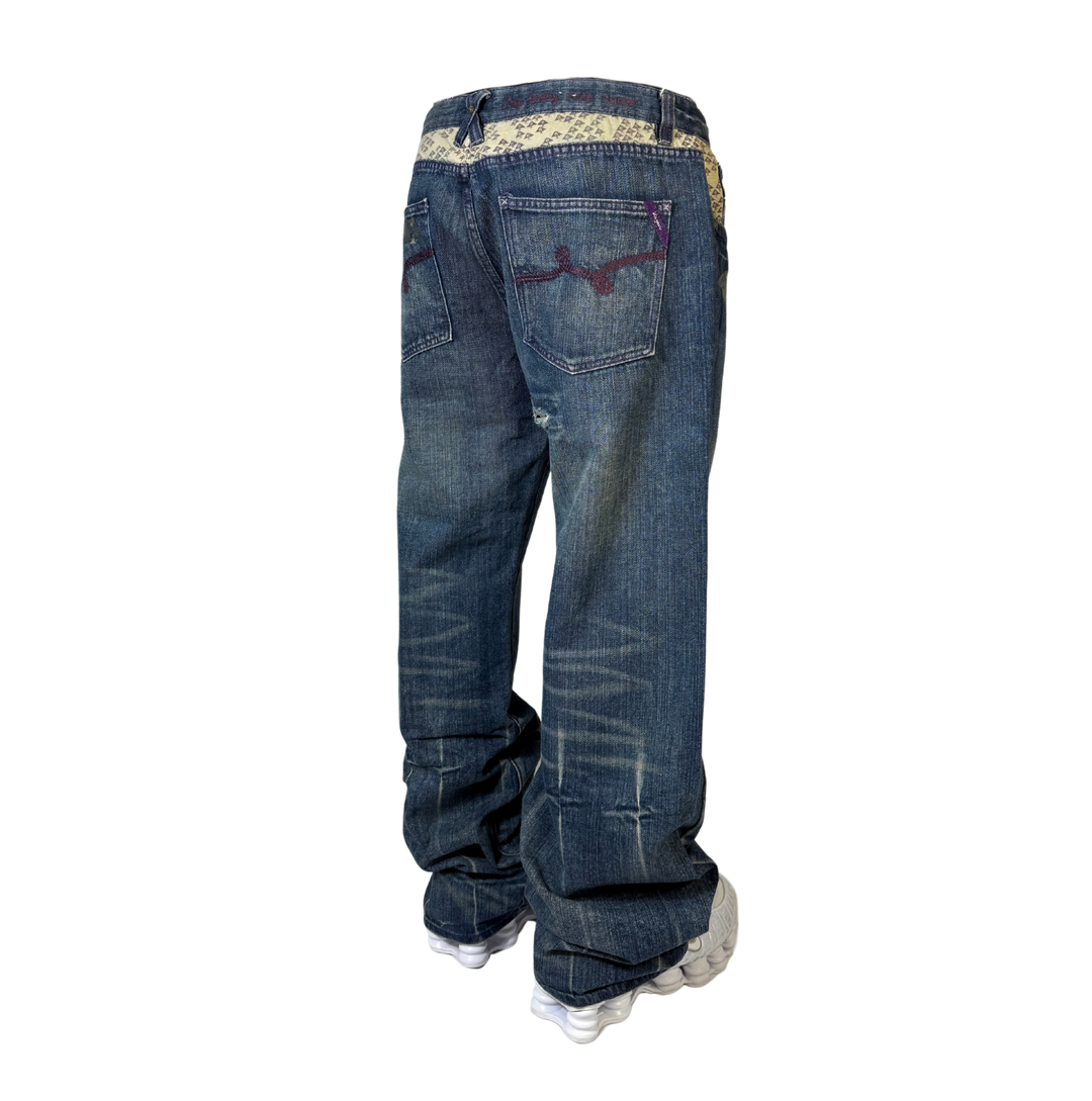 Vintage Jeans Baggy Fit Größe M/L