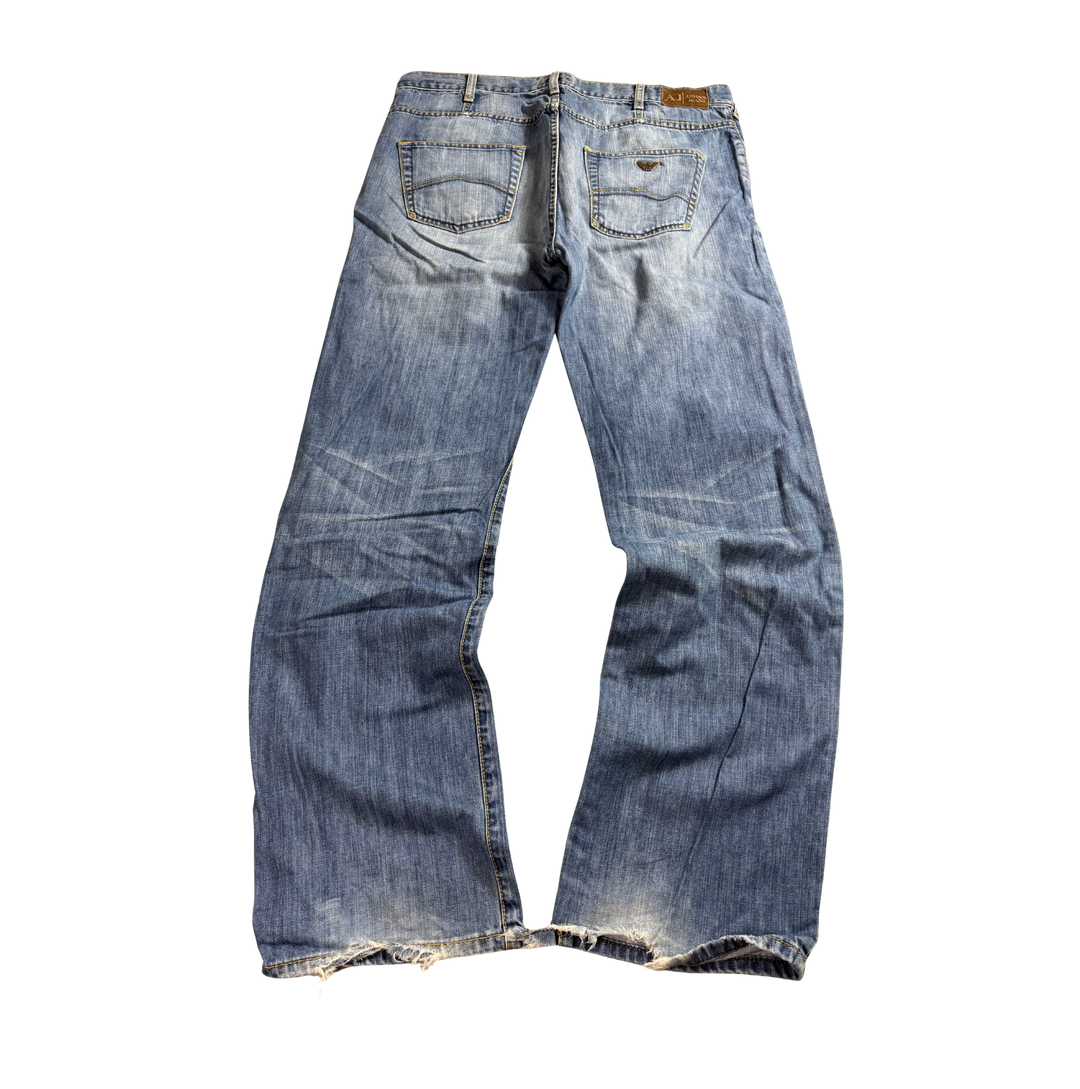 Armani Vintage Jeans Straight Fit Größe L/XL