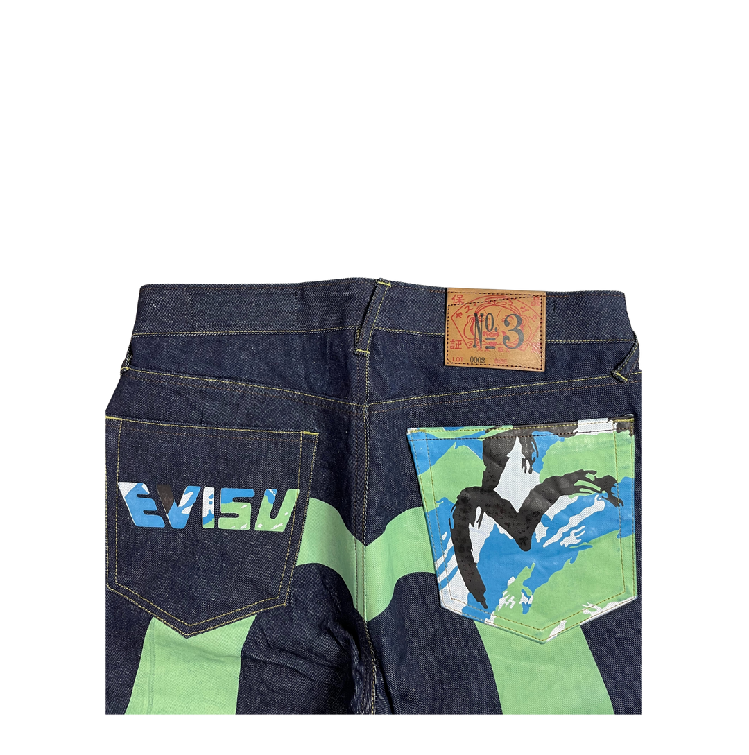 Evisu Vintage Jeans Straight Fit Größe M/L